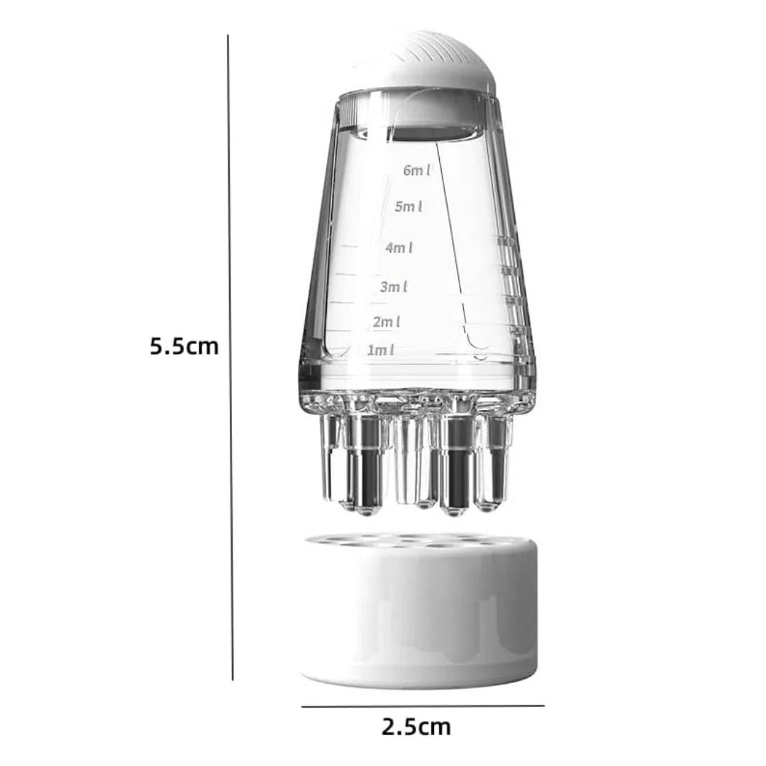 Scalp Oil Applicator Comb Bottle