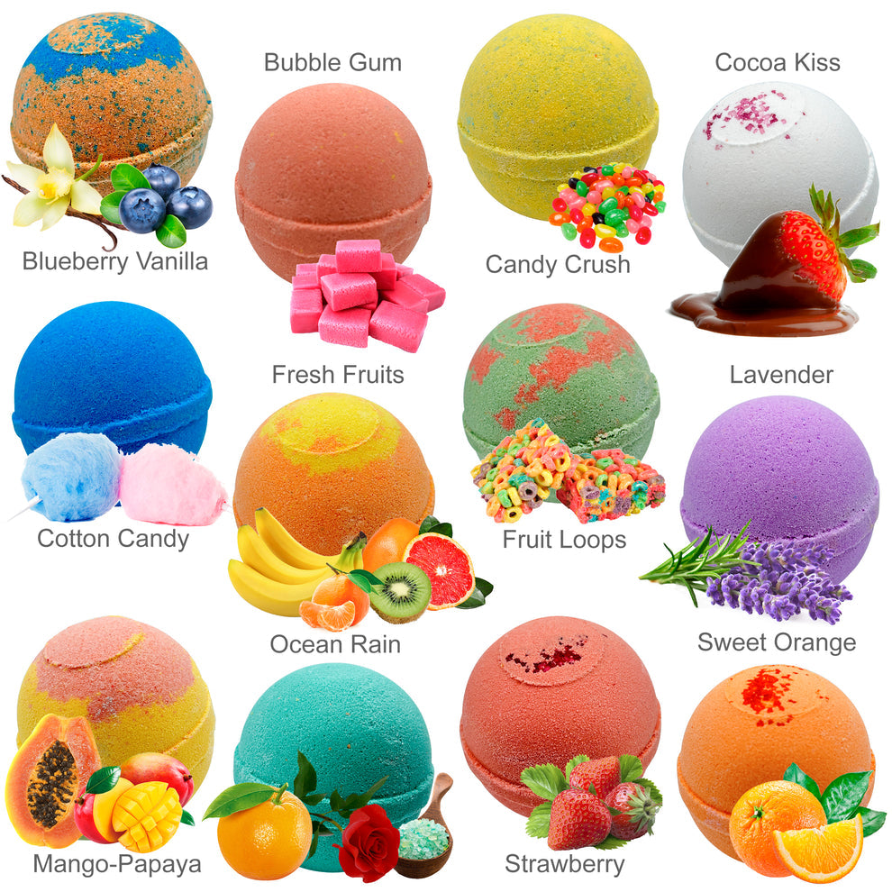 Bath Bombs for Kids with Surprise Toys Inside