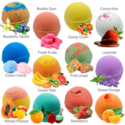 Bath Bombs for Kids with Surprise Toys Inside
