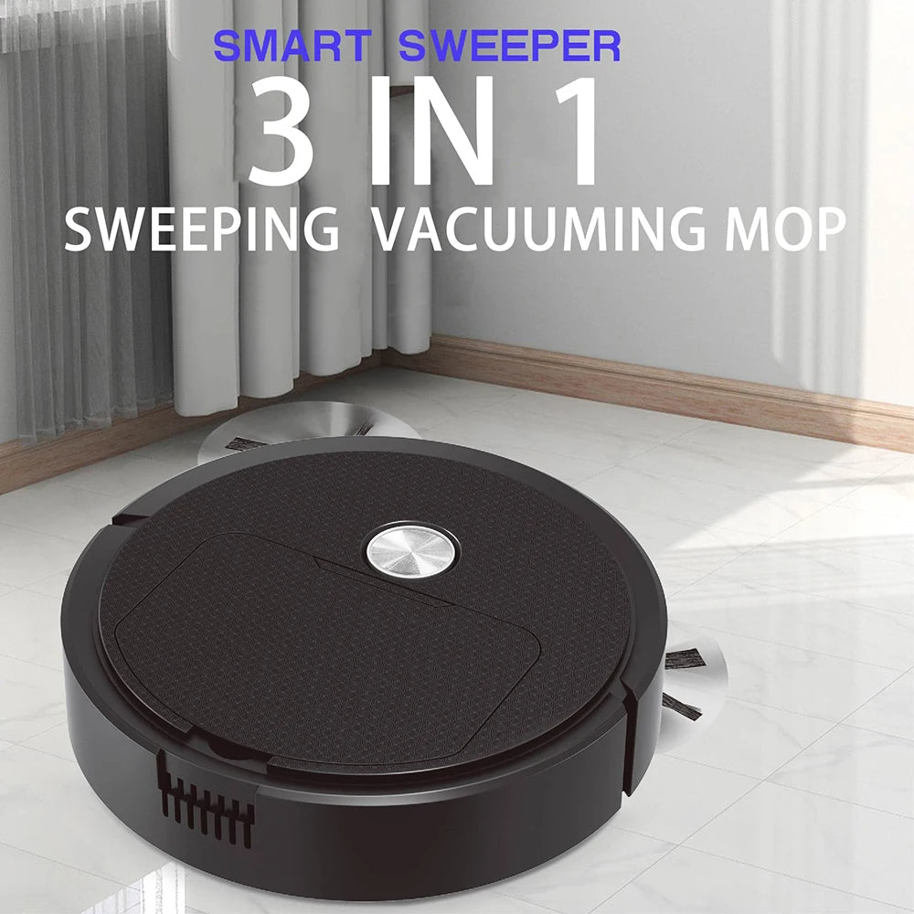 FLIPDEALS.PK™ Sweeping Robot Mopping 3 In 1 Rechargeable Cleaning Machine