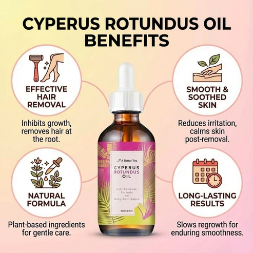 CYPERUS PERMANENT HAIR REMOVAL OIL