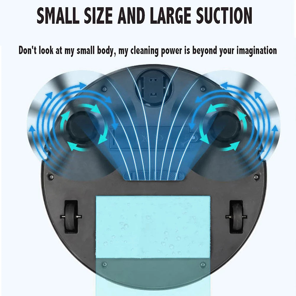FLIPDEALS.PK™ Sweeping Robot Mopping 3 In 1 Rechargeable Cleaning Machine