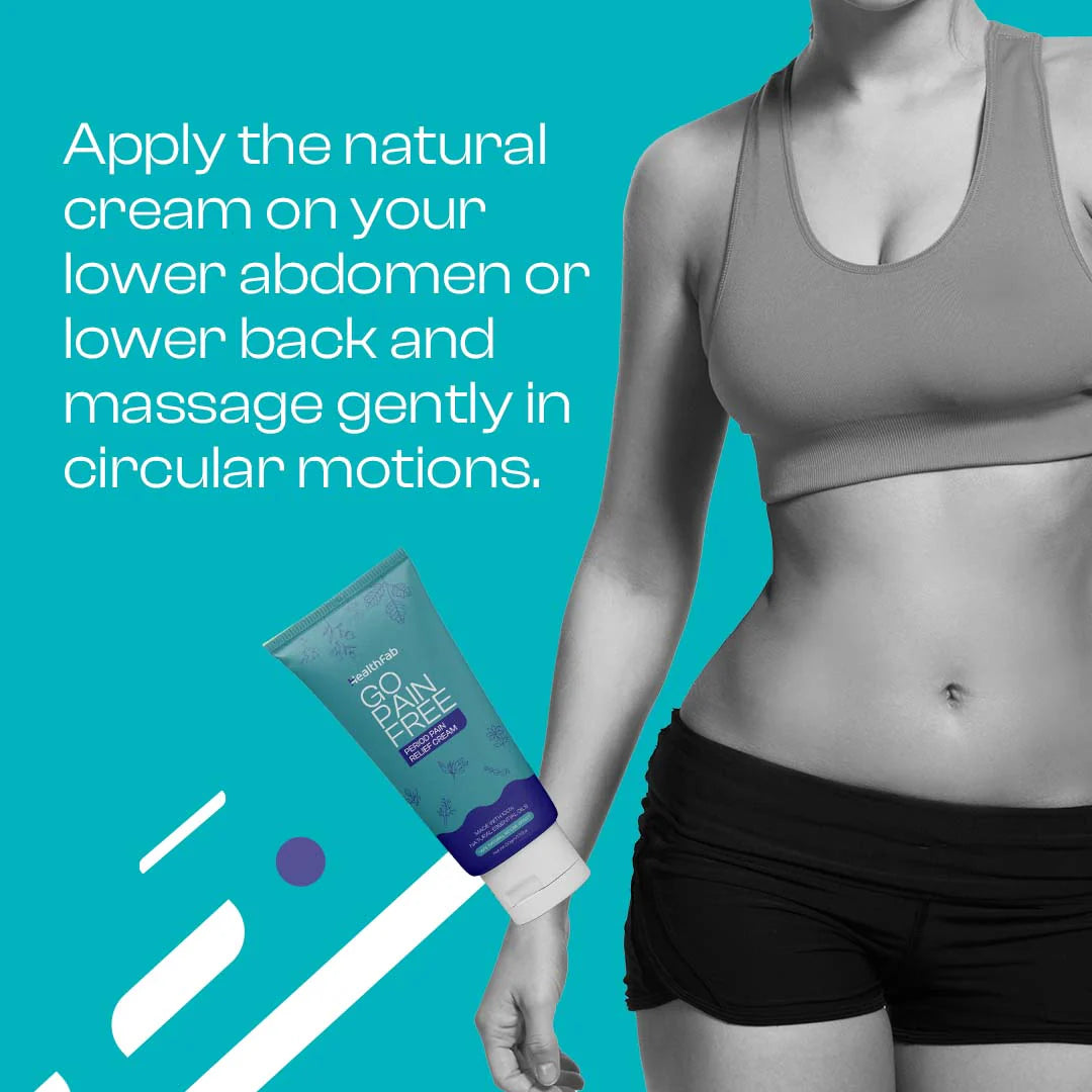 Instant Period Pain Relief Cream(100% natural herbs)