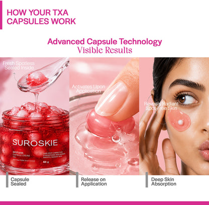 Korean Suroskie Spotless TXA Capsule Cream  ( Open & Check Before Delivery)