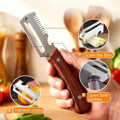 3 in 1 Multi-Functional Vegetable Peeler for Kitchen