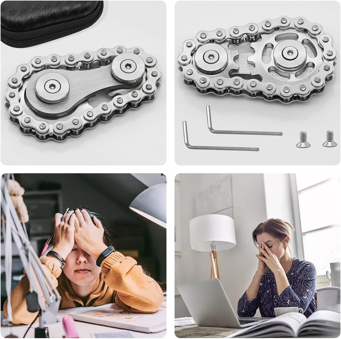 Gear Chain Fidget Toy