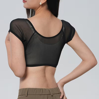 Reusable Comfort Base Camisole with Underarms Sweat Pads