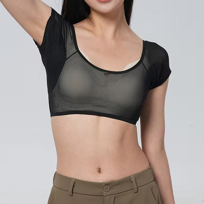 Reusable Comfort Base Camisole with Underarms Sweat Pads
