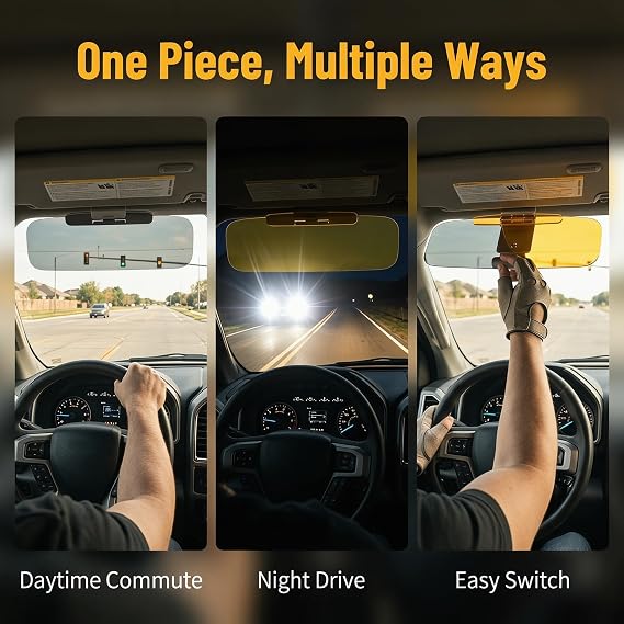 2-IN-1 CAR SUN VISOR EXTENDER