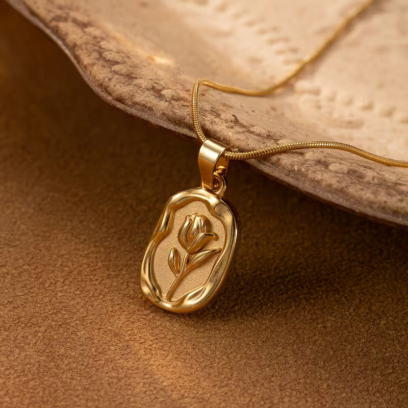 Eternal Bloom Rose Necklace
