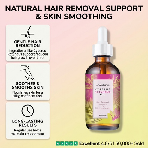 CYPERUS PERMANENT HAIR REMOVAL OIL