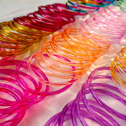 Trending Jelly Bangles Set
