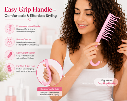 Curly Hair Styling Comb
