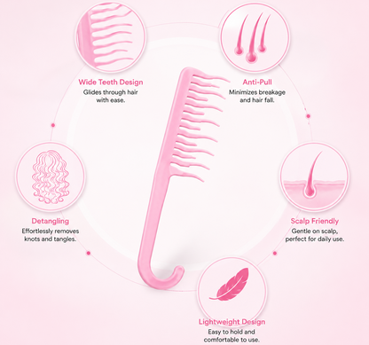 Curly Hair Styling Comb