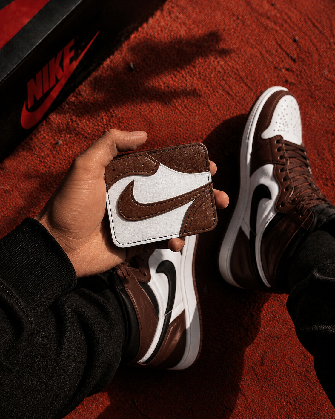 Nike Leather Card Case