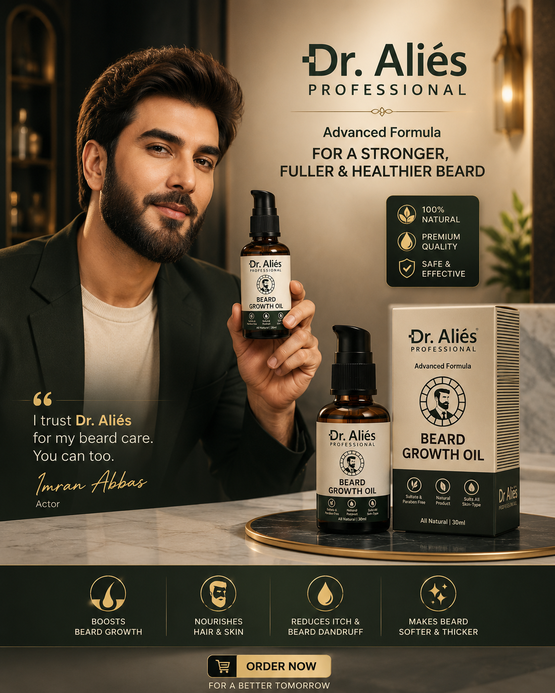 D.r. Alies - Professional Beard Growth Oil