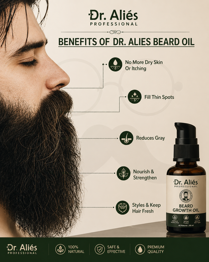 D.r. Alies - Professional Beard Growth Oil