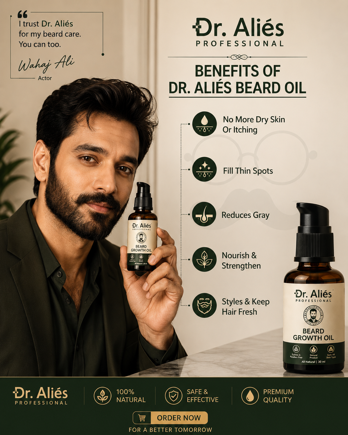 D.r. Alies - Professional Beard Growth Oil