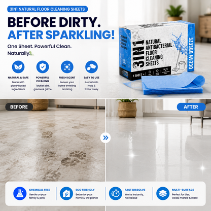 🏠 Smart Floor Cleaning Sheets – Instant Cleaning Solution