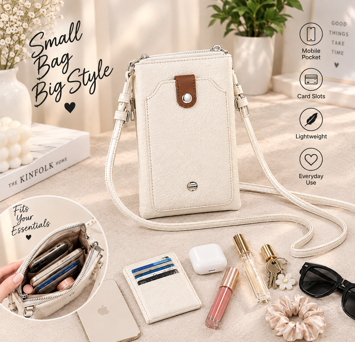 Crossbody Lady Charm Sling Bag👜