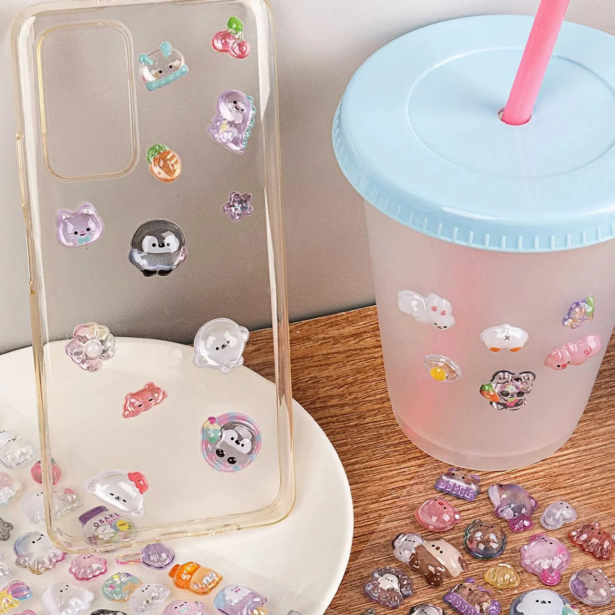3D Puffy Stickers 🌈 | Cute & Colorful Decoration Magic ✨