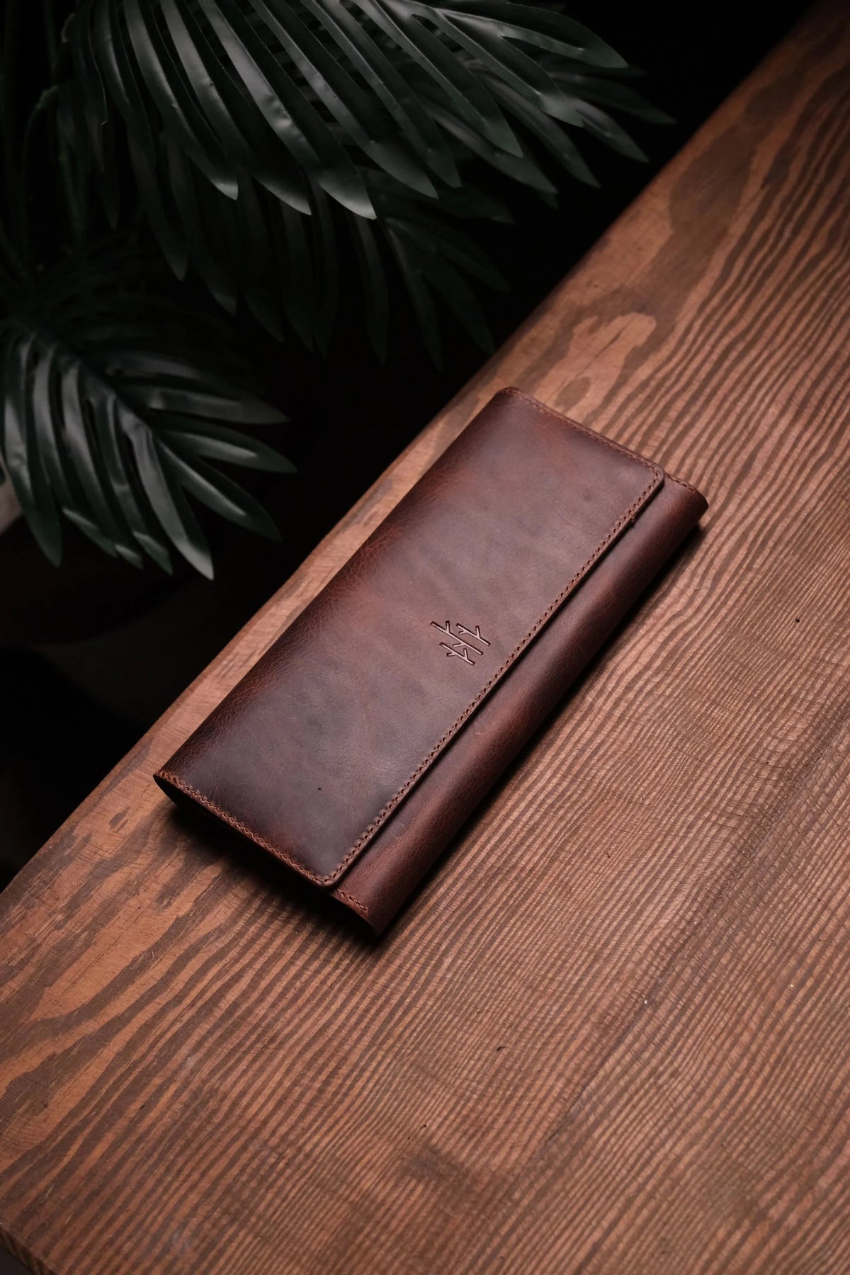 Turkish Style Handmade Leather Phone Wallet ( PURE LEATHER )