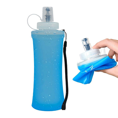 ROCKBROS collapsible soft flask water bottle