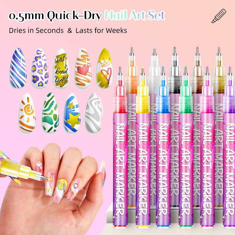 Gorvalin Nail Art Pens