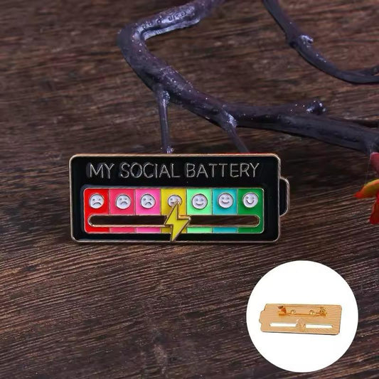 SOCIAL BATTERY PIN