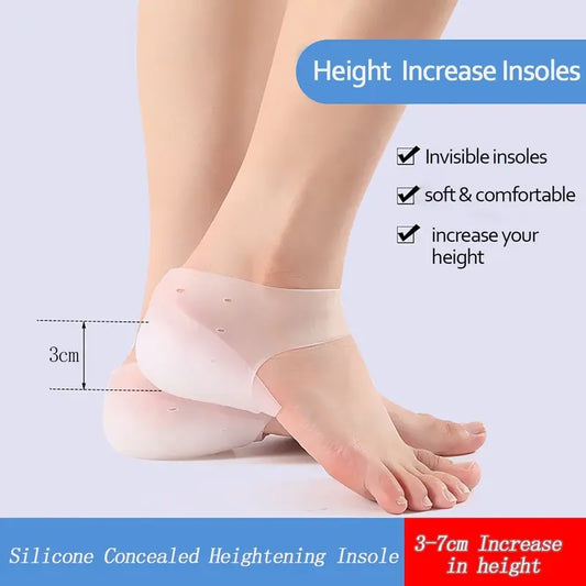 Unisex Invisible Height Increase Gel Insoles