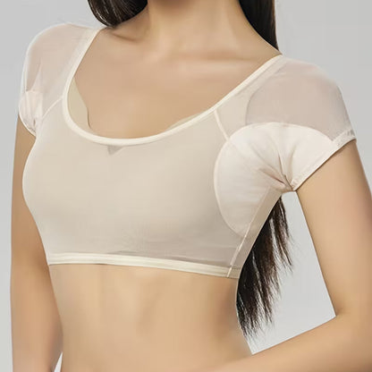 Reusable Comfort Base Camisole with Underarms Sweat Pads