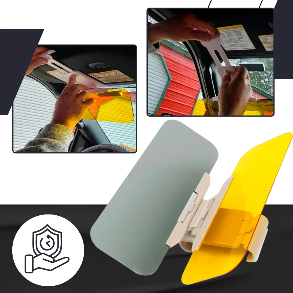 2-IN-1 CAR SUN VISOR EXTENDER