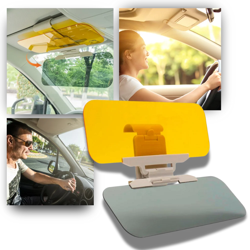 2-IN-1 CAR SUN VISOR EXTENDER
