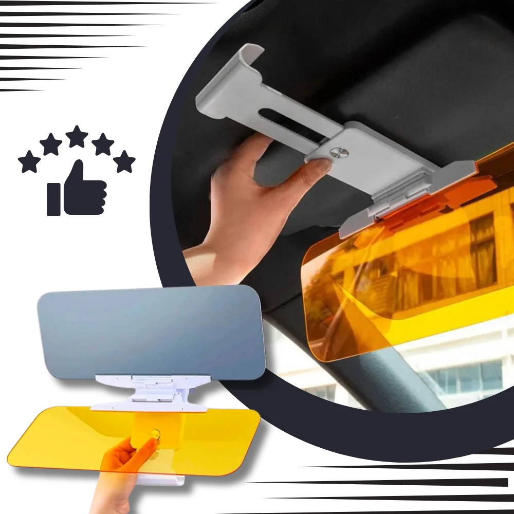 2-IN-1 CAR SUN VISOR EXTENDER