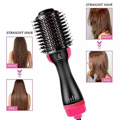 Hot Hair Dryer Air Brush Straightener