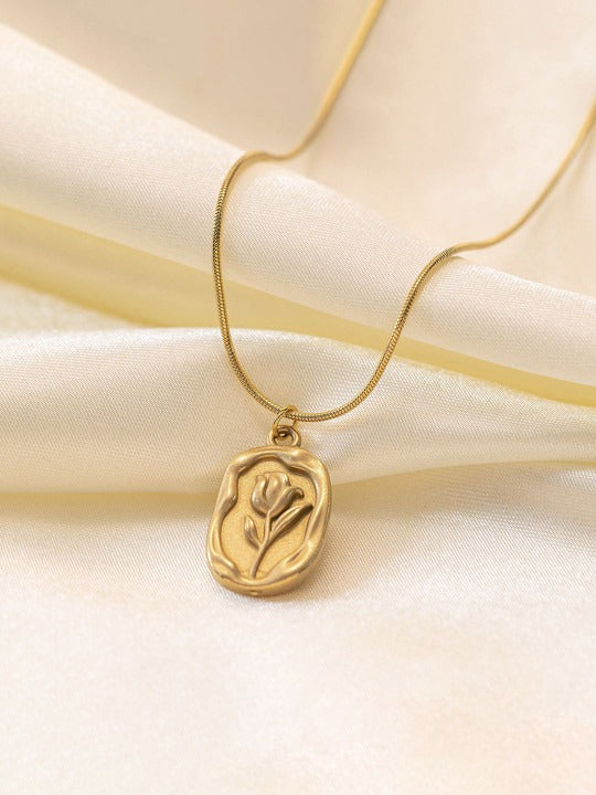 Eternal Bloom Rose Necklace