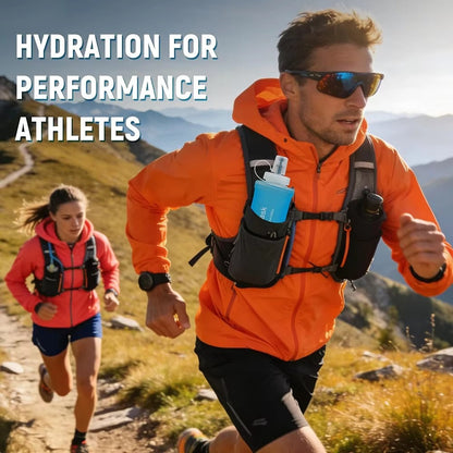 ROCKBROS collapsible soft flask water bottle