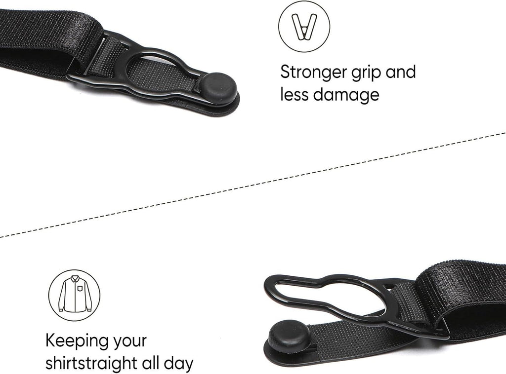 Adjustable Elastic Shirts Tucker (PAIR OF 2 )