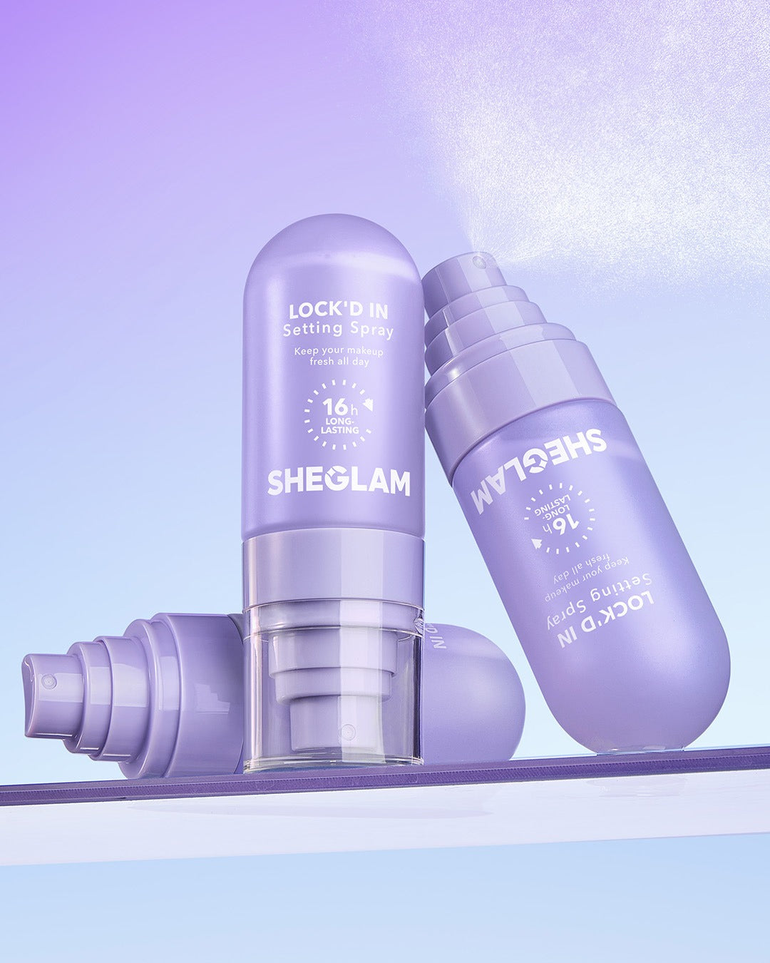 100% Original SHEGLAM  Lock'd In Setting Spray