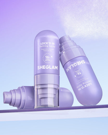 100% Original SHEGLAM  Lock'd In Setting Spray