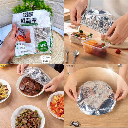 Reusable Aluminium Foil Covers