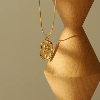 Eternal Bloom Rose Necklace