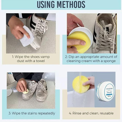 Premium White Shoe Cleaning Cream