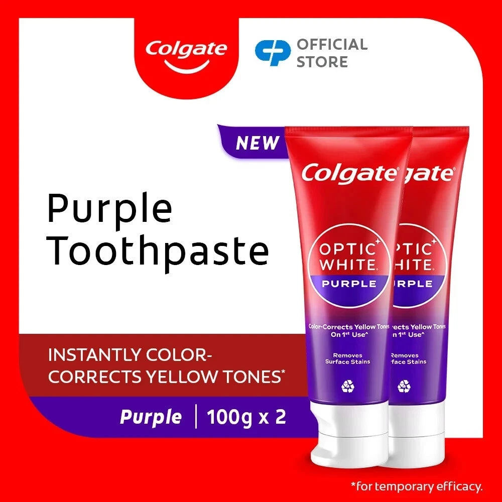 Purple Tone Teeth Brightening Toothpaste