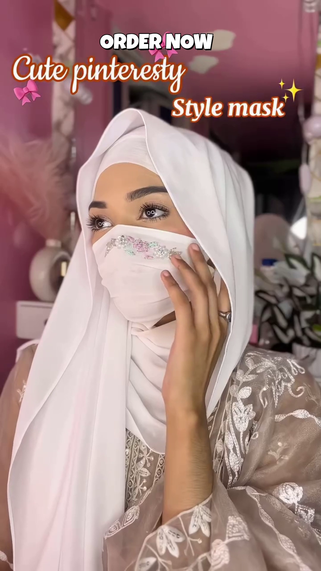 Handwork Premium Hijab Friendly Mask