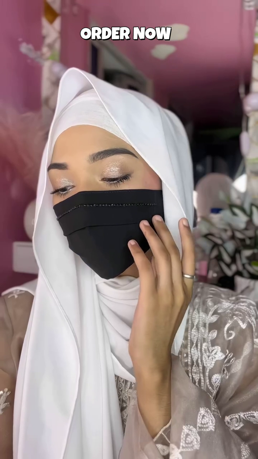 Handwork Premium Hijab Friendly Mask