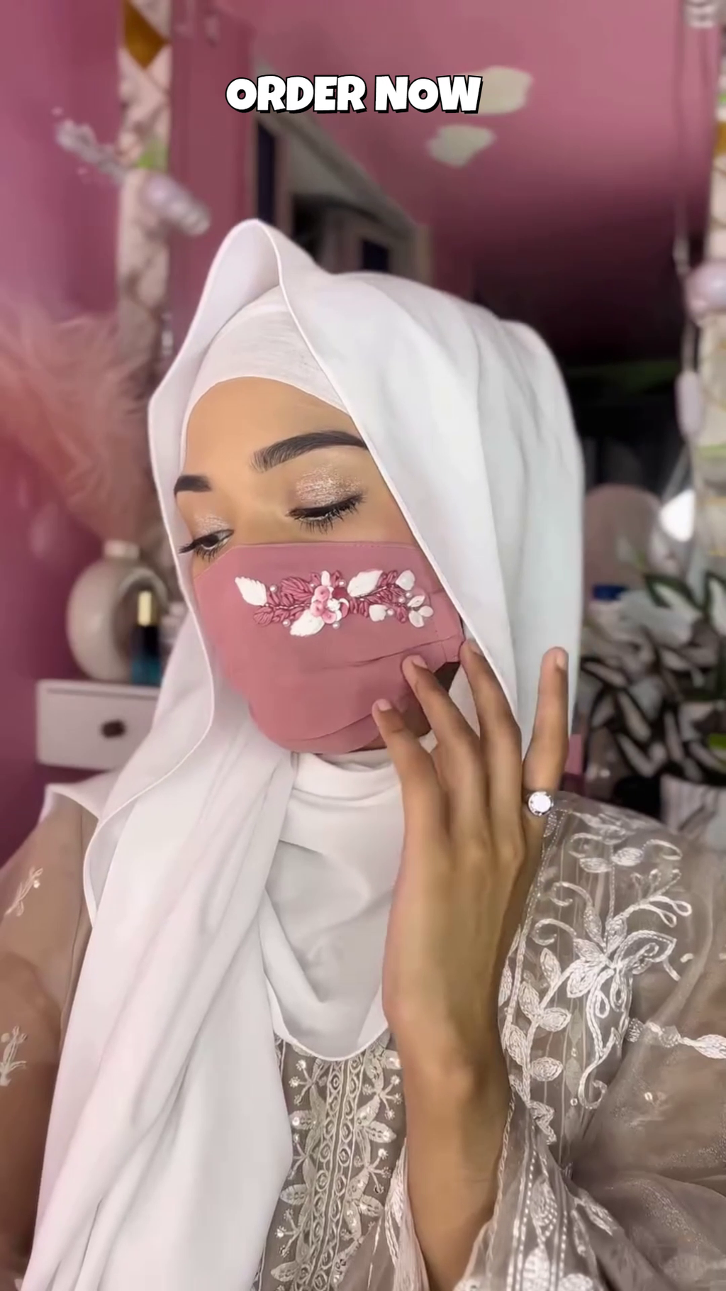 Handwork Premium Hijab Friendly Mask